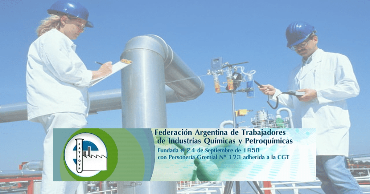 Químicos y Petroquímicos. FATIQYP. CCT 77/89. Acuerdo del 31/72019. Asignación No Remunerativa. Escala Salarial Desde 5/2019, 8/2019, 12/2019 y 5/2020.